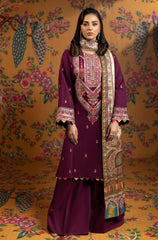 Summer 3PC Lawn Embroidered Suit - BFB0682 - New Arrivals | BlueFery