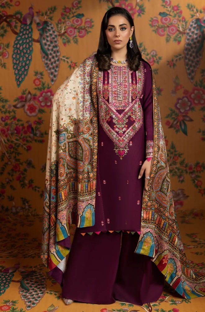 Summer 3PC Lawn Embroidered Suit - BFB0682 - New Arrivals | BlueFery