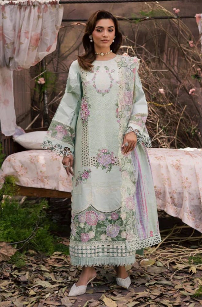 Summer 3PC Lawn Embroidered Suit - BFB0686 - New Arrivals | BlueFery