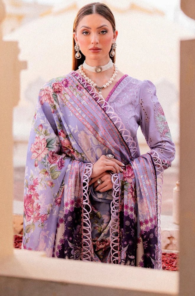 Summer 3PC Lawn Embroidered Suit - BFB0688 - New Arrivals | BlueFery