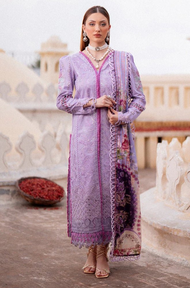Summer 3PC Lawn Embroidered Suit - BFB0688 - New Arrivals | BlueFery