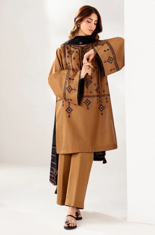 Summer 3PC Lawn Embroidered Suit - BFB0692 - New Arrivals | BlueFery