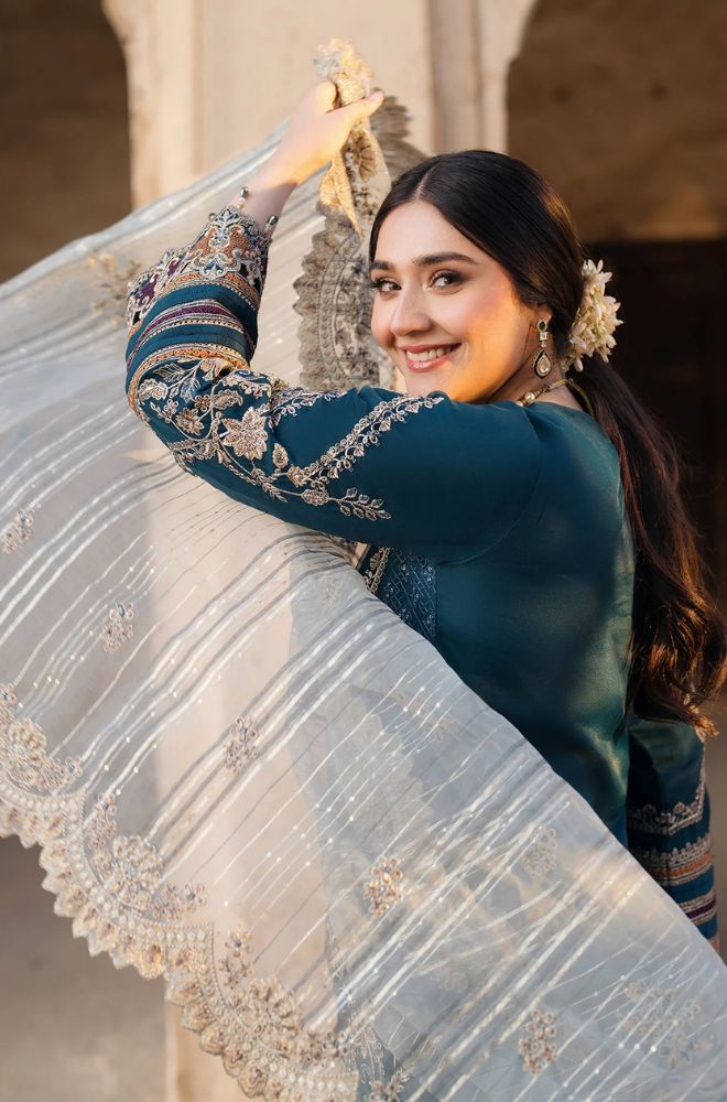 Summer 3PC Lawn Embroidered Suit - BFB0721 - New Arrivals | BlueFery