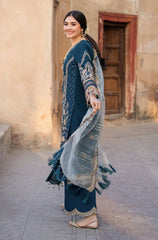 Summer 3PC Lawn Embroidered Suit - BFB0721 - New Arrivals | BlueFery