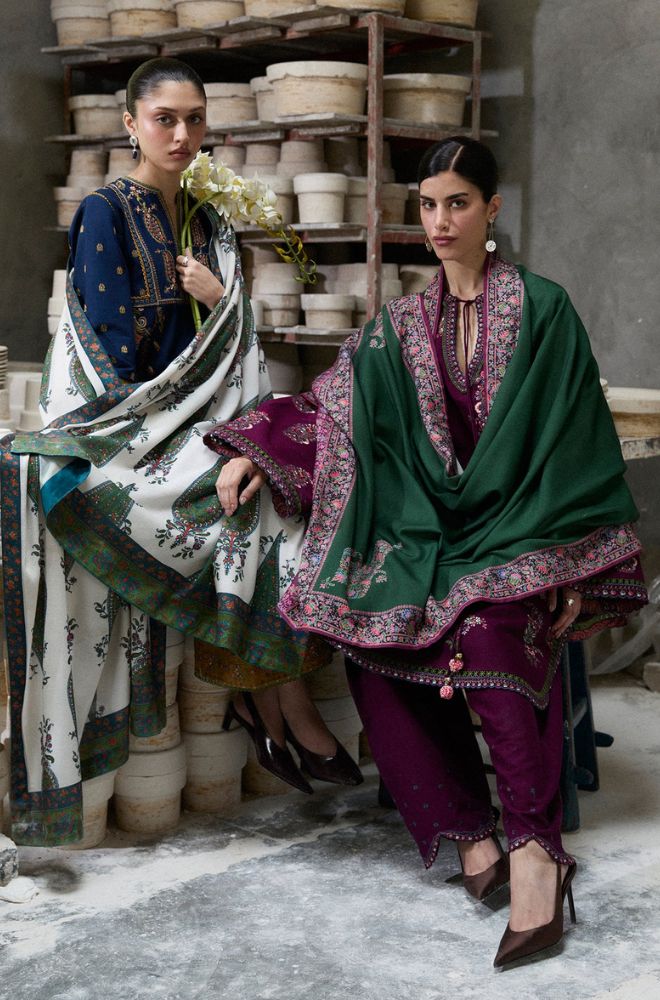 Summer 3PC Lawn Embroidered Suit - BFB0730 - New Arrivals | BlueFery