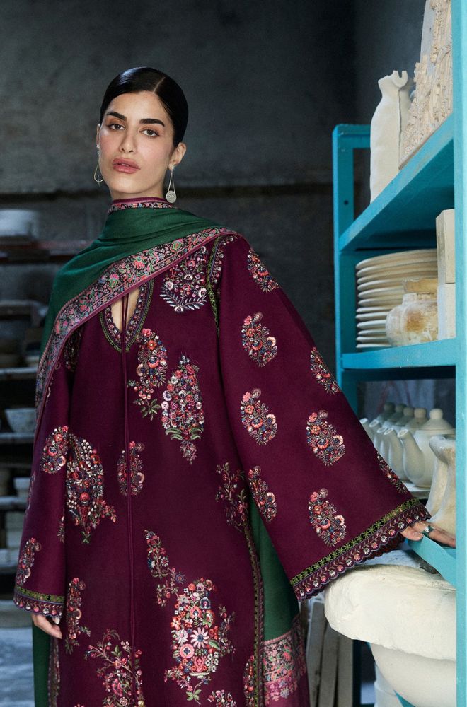 Summer 3PC Lawn Embroidered Suit - BFB0730 - New Arrivals | BlueFery