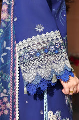 Summer 3PC Lawn Embroidered Suit - BFB0739 - | BlueFery
