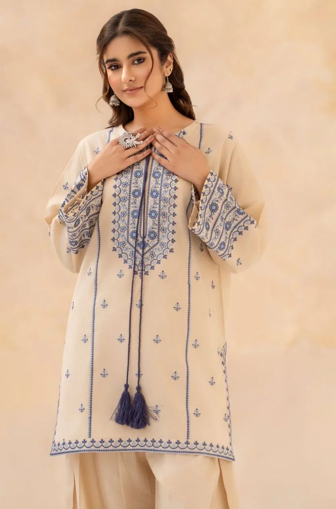 Summer 3PC Lawn Embroidered Suit - BFB0740 - New Arrivals | BlueFery