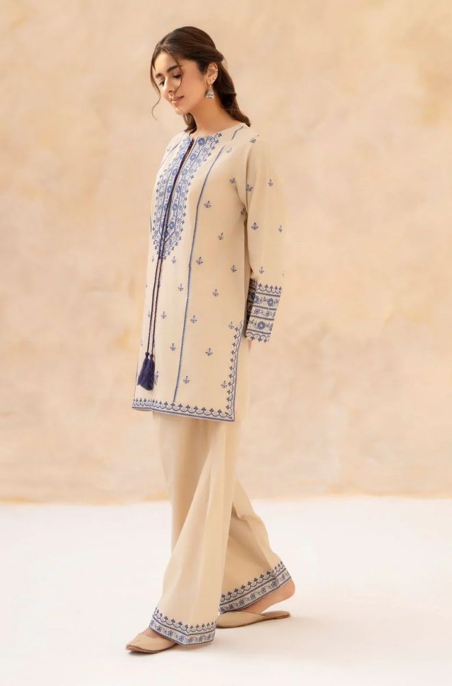 Summer 3PC Lawn Embroidered Suit - BFB0740 - New Arrivals | BlueFery