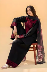 Summer 3PC Lawn Embroidered Suit - BFB0742 - Unstitched | BlueFery