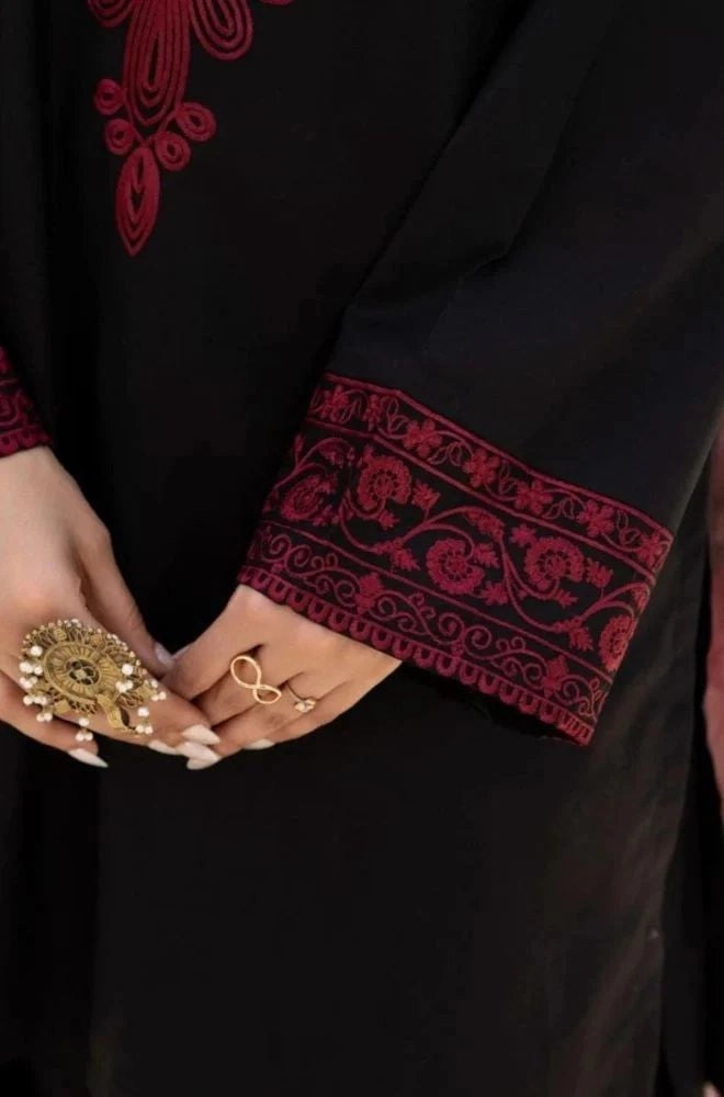 LAZULI - 3PC Lawn Embroidered Shirt with Chiffon Printed Dupatta and Trouser- BFB0742