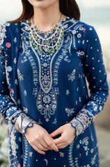 Summer 3PC Lawn Embroidered Suit - BFB0757 - | BlueFery