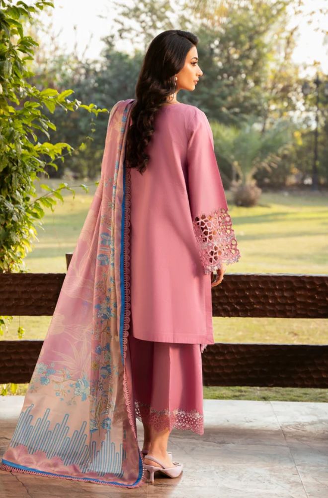 Summer 3PC Lawn Embroidered Suit - BFB0762 - New Arrivals | BlueFery