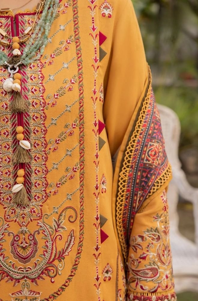 Summer 3PC Lawn Embroidered Suit - BFB0763 - New Arrivals | BlueFery