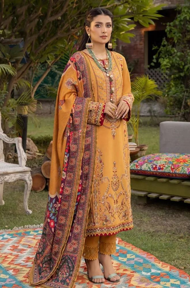 Summer 3PC Lawn Embroidered Suit - BFB0763 - New Arrivals | BlueFery