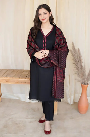 Summer 3PC Lawn Embroidered Suit - BFB0765 - Unstitched | BlueFery