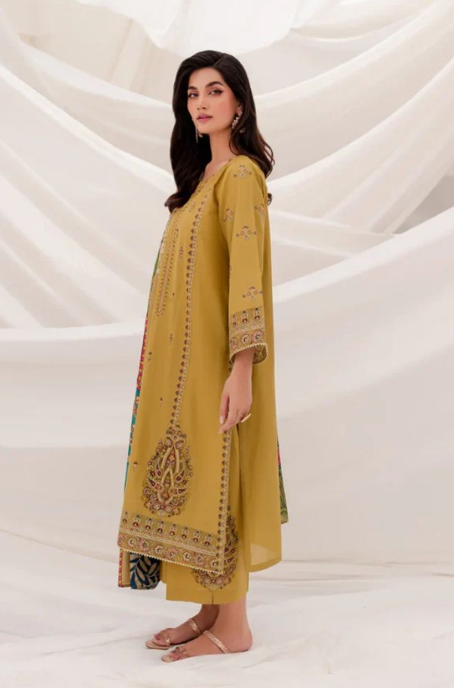 Summer 3PC Lawn Embroidered Suit - BFB0766 - New Arrivals | BlueFery