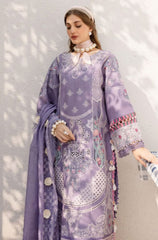 Summer 3PC Lawn Embroidered Suit - BFB0770 - luxury | BlueFery