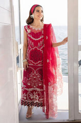 Summer 3PC Lawn Embroidered Suit - BFB0772 - luxury | BlueFery