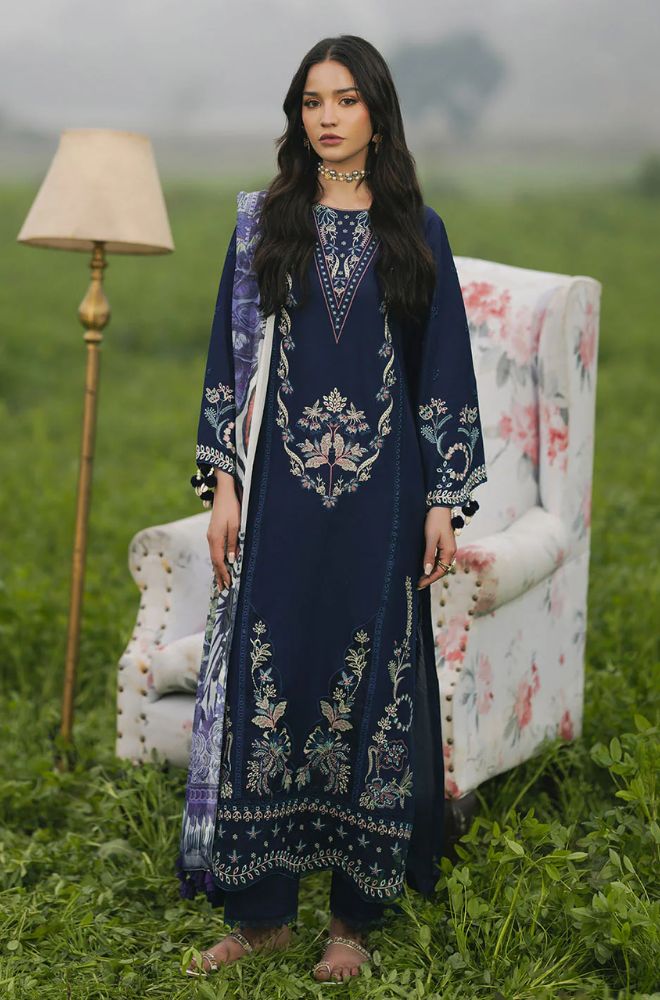 Summer 3PC Lawn Embroidered Suit - BFB0773 - New Arrivals | BlueFery