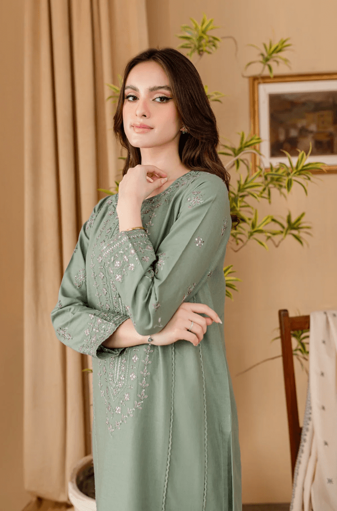 Summer 3PC Lawn Embroidered Suit - BFH00050 - New Arrivals | BlueFery