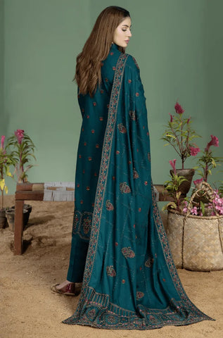 MOHAGNI - 3PC Lawn Embroidered Shirt with Lawn Embroidered Dupatta and Trouser - BFU0073