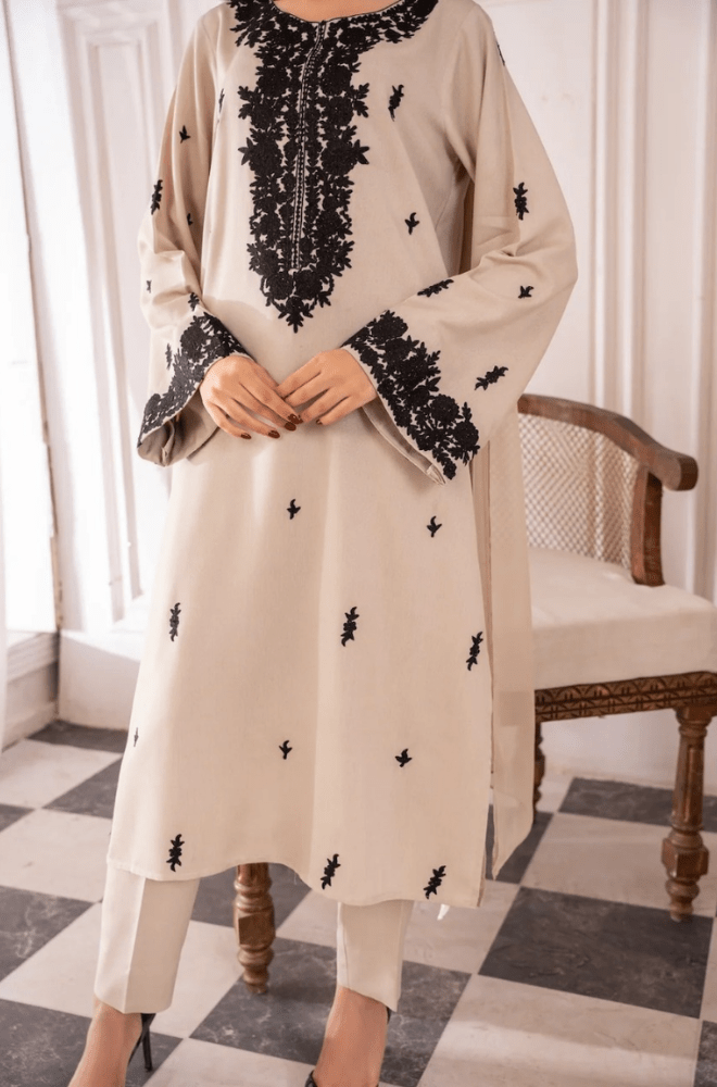 Summer 3PC Lawn Embroidered Suit - BFU0088 - | BlueFery