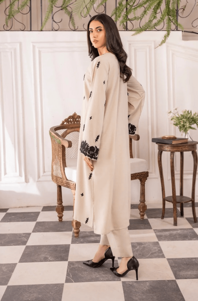 Summer 3PC Lawn Embroidered Suit - BFU0088 - | BlueFery