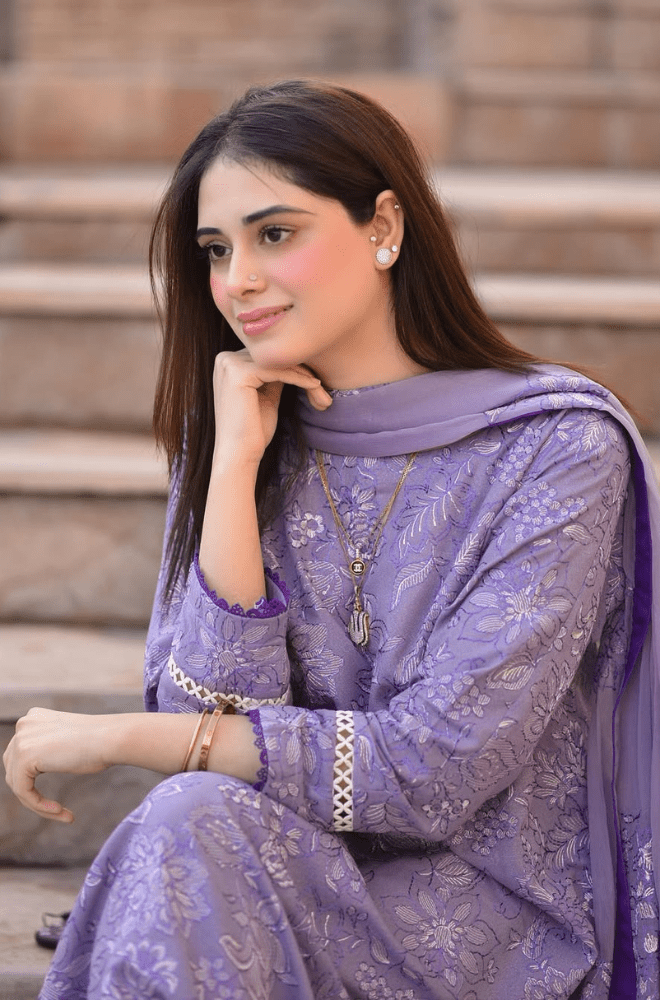 Summer 3PC Lawn Embroidered Suit - BFU01050 - | BlueFery