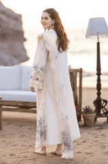 Summer 3Pcs Lawn Chikankari Embroidered - BFB0599 - luxury | BlueFery
