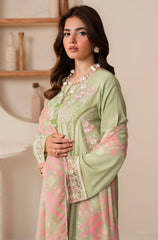 Summer 3Piece Lawn Embroidered Suit - BFB0745 - Unstitched | BlueFery