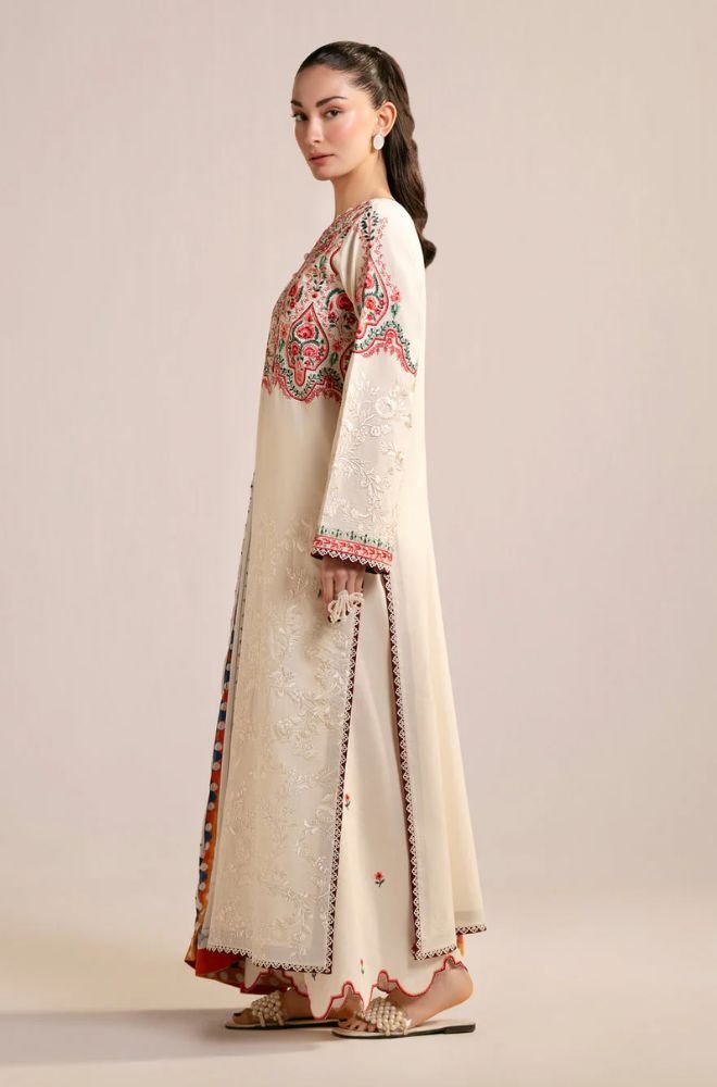Summer 3Piece Lawn Embroidered Suit - BFB0746 - New Arrivals | BlueFery