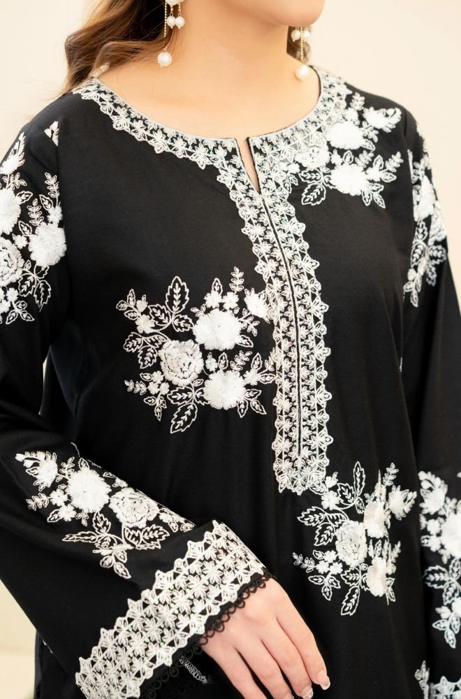 Summer 3Piece Lawn Embroidered Suit - BFB0748 - New Arrivals | BlueFery