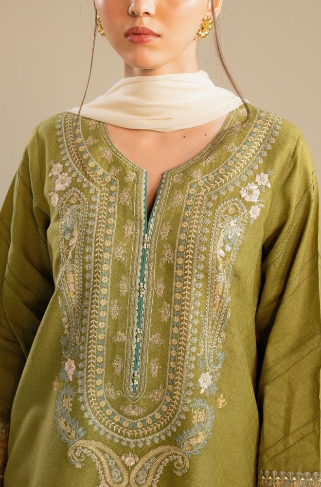 Summer 3Piece Lawn Embroidered Suit - BFB0749 - New Arrivals | BlueFery