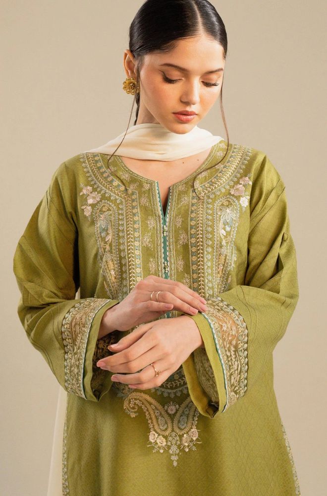 Summer 3Piece Lawn Embroidered Suit - BFB0749 - New Arrivals | BlueFery