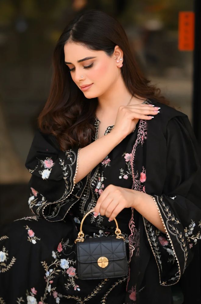 Summer 3Piece Lawn Embroidered Suit - BFB0752 - New Arrivals | BlueFery