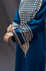 Winter 2PC Dhanak Embroidered Suit - BFRZ0111 - | BlueFery