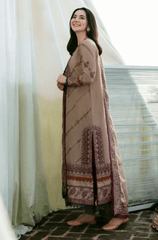 Winter 3PC Dhanak Embroidered Suit - BFB0449 - | BlueFery