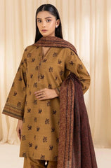 Winter 3PC Khaddar Digital Printed Dress - BFB0584 - | BlueFery