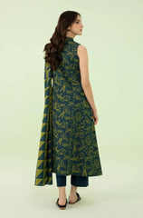 Winter 3PC Khaddar Digital Printed Dress - BFB0586 - | BlueFery
