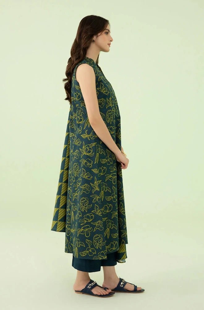 Winter 3PC Khaddar Digital Printed Dress - BFB0586 - | BlueFery