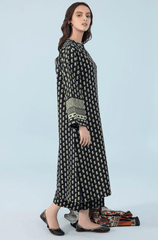 Winter Stitched 3Pcs Printed Khaddar Suit – RTW015 - | BlueFery