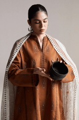 Zara Shahjahan - Lawn Embroidered Suit - BFB0307 - | BlueFery