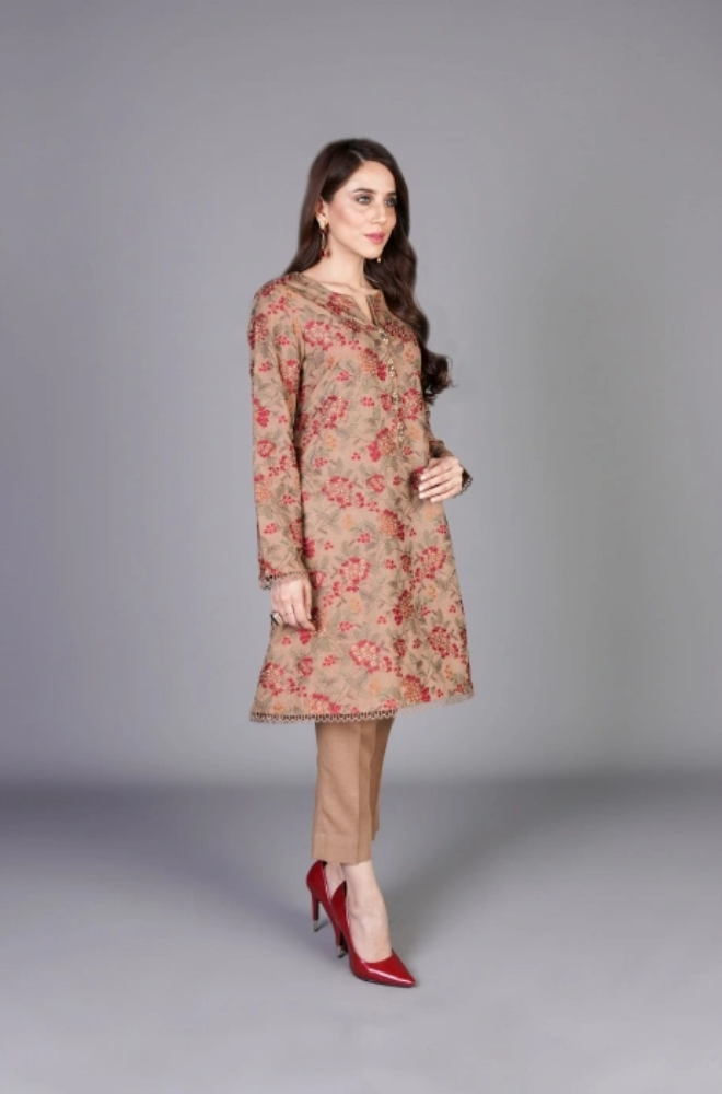 Bareeze - 3PC Lawn Embroidered Shirt - BFU0007